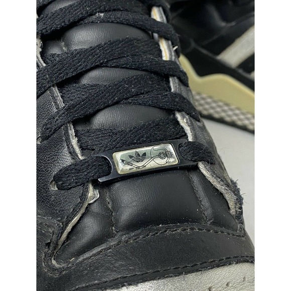 Adidas Forum Def Jam 25th Anniversary Edition Black Silver Size 10.5 High Top main image 6